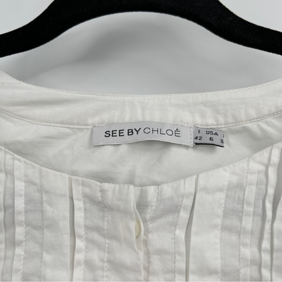 See by Chloe White Blouse 6 - Picture 5 of 5